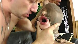 Man, I luv watchin Kitty Black gettin deep anal n dp!