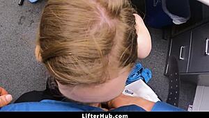 Yo, LP officer drilling this teen a hard lesson she ain’t forgettin’ anytime soon!