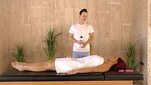 She needed more than a massage from the masseur