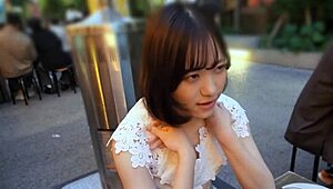 yo, check this cute Japanese slut in homemade blowjob action