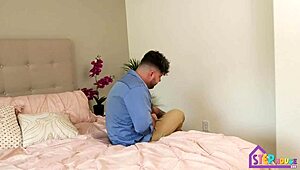 whispered dirty words while blowing and banging my taboo stepmom.