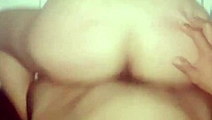 My gym buddy's shaved, with a stunning ass in part 2. See her tight pussy get pounded doggystyle.