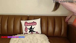 Bend Over Milf Takes Big Dick in Hardsex Webcam Show - Bunnieandthedude