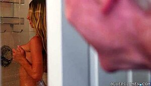 blue pill men - busty blonde student molly mae pleasin' old men for cash