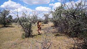 Savannah Vixen Hints at Mature Outdoor Escapades