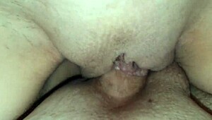 after her blowjob i left her brazilian pussy wide open and full of cum