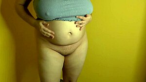 Bbw milf wife gets assfucked by lover. Then he switches holes to creampie her fertile pussy.