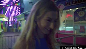 BlackedRaw Hot Blonde Cheats With Deepthroat And Records Every Moment