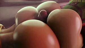 latina lesbians deepthroat and assfuck in sexy fortnite compilation