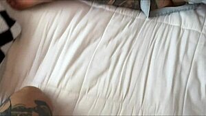 i pound my horny stepsister's wet pussy hard!