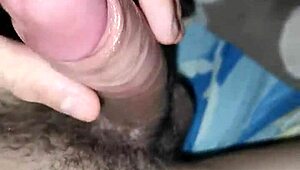 delicious big cock close-up, muscular twink gives solo handjob in homemade workout vid. watch him train hard.