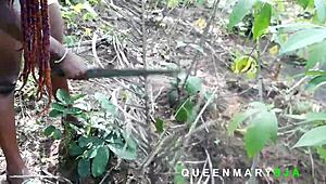 did you see how she rewarded me after helping with firewood?