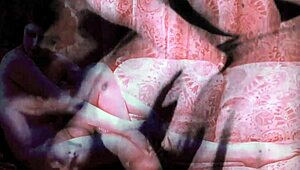 Mature milf hairy beaver in vintage erotic silent movie