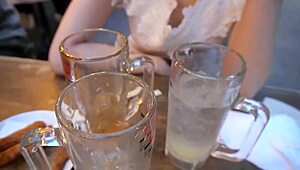 yo, check this cute Japanese slut in homemade blowjob action