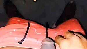 Sissy with micro penis pisses in various dorm locations.