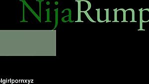 Is that pussy so soft? Bent over doggystyle with black cock pounding hard.