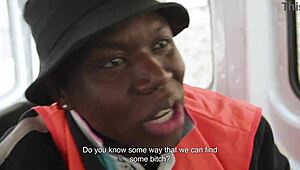 Street prostitute Chloe in wet 18+ shower action