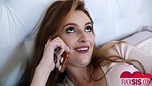 Me, Katy Kiss, Maya Kendrick in sneaky stepsis threesome, oops