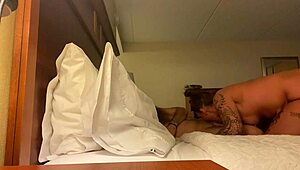 Gamer white girl begs to cum inside, moaning loud.