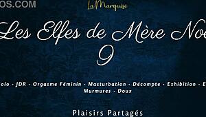 French Elf Whispers Dirty Talk in Solo European Session