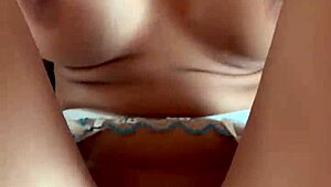 Wifebucket's Homemade Quickie with Bimbo Wife's Big Tits