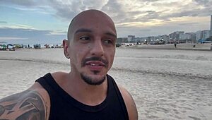 I met two hot latinas on Copacabana beach and called them for interracial fun