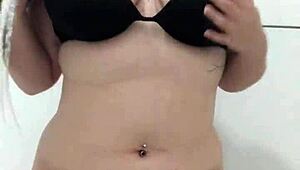 Care to join me showing off in the shower? It’s steamy!