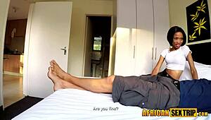 i love seeing my slim ebony girlfriend rammed doggy style.