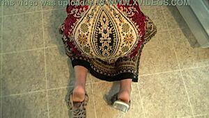 Pakistani Stepmother Shocked by Stepson’s Creampie