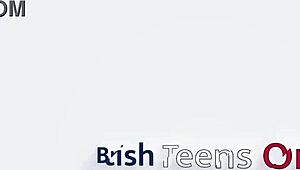 British student in uniform teases your small 18+ cock with harsh joi