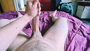 wet pornstar masturbates to huge dick orgasm