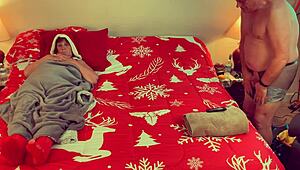 Granny Carmen Claus says, Suck this classic cock for Christmas, darling!