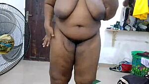 Rate my dance, but can you handle this curvy hairy solo tease?