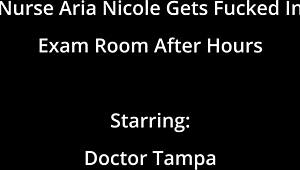 nurse aria nicole, let’s bang in the exam room after hours