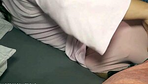 Hey, ever tried sharing a bed with hot step mom Misty like this?