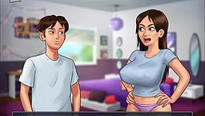 i accidentally skipped summertime saga episode 154 today