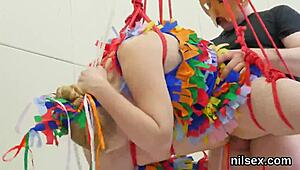 Naughty sweetie faces brutal anal treatment in asylum