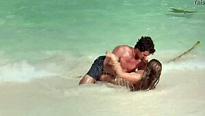 Kelly Brook Fully Nude Showing Boobs in Survival Island Movie