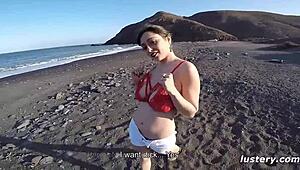 me n’ miriam with jorge gettin’ wild outdoors, love on the rocks lustery 700