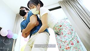 Tuition Teacher Pounds Teen Hard in Homemade Lesson