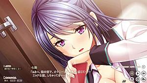 i'm all bound up in this bdsm scene with teacher nanami and those virgins, it's so overwhelming i can barely talk straight