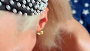 Wifebucket's Homemade Quickie with Bimbo Wife's Big Tits