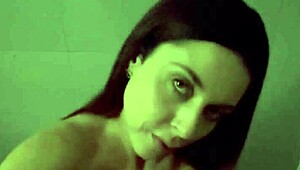 bathroom pov pussy fuck and blowjob with luiza marcato is intense!