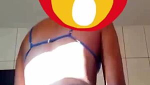 My young wife dancing funk in Brazil. What a captivating sight!