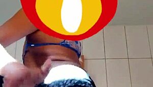 My young wife dancing funk in Brazil. What a captivating sight!