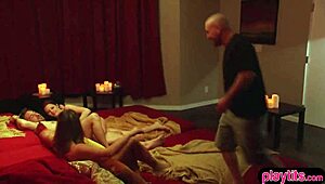 My Girlfriend's Emotional Swinger Club Orgy Night With Group Sex And Dancing