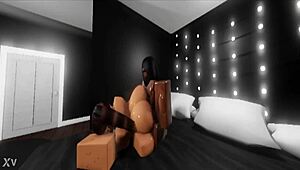 Watch this big booty Latina get slutty in interracial action.