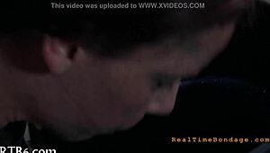 Ferocious Whipping Session Leaves Angel Trembling in Pain and Fear