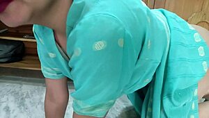 indian desi kaamwali tricked into deepthroat and rough anal roleplay