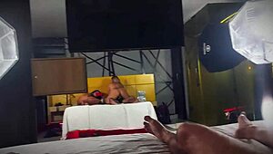 Hey, I picked up this milf slut on the street to bang her ass at the motel with my wife